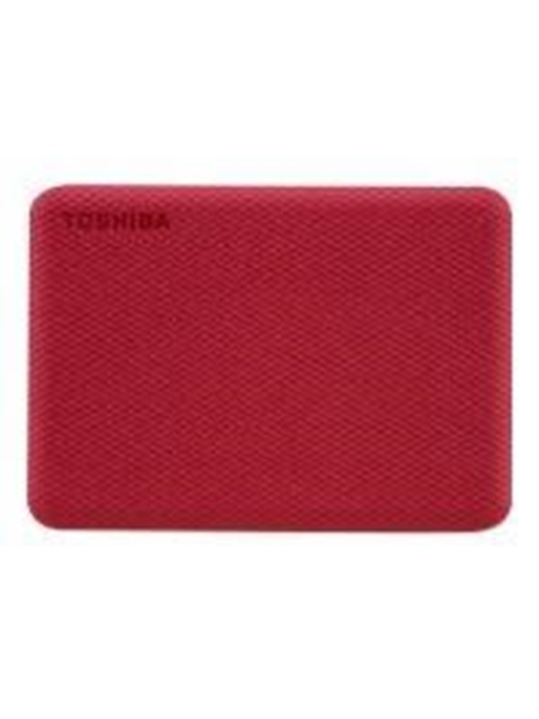 Toshiba Canvio Advance - Ekstern Harddisk - 2TB - Rød