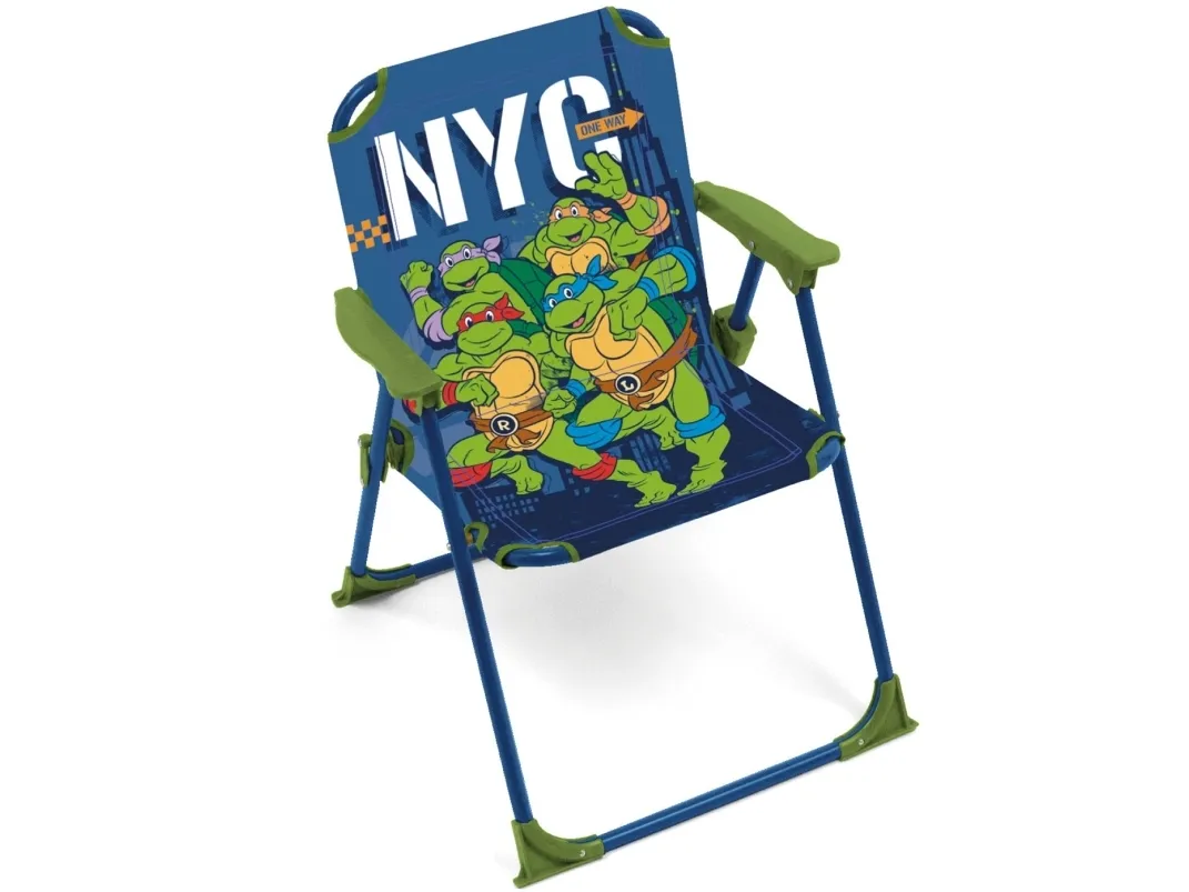 Ninja Turtles Klapstol til børn med armlæn