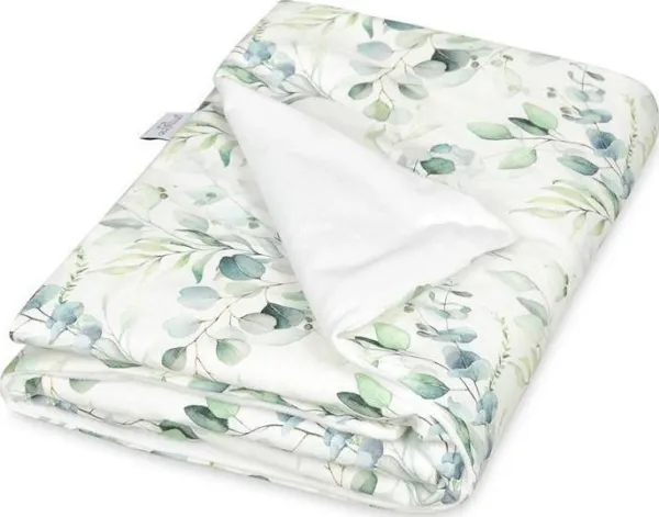Multitex babyteppe 75 x 100 sateng bomull + velur velvet 09
