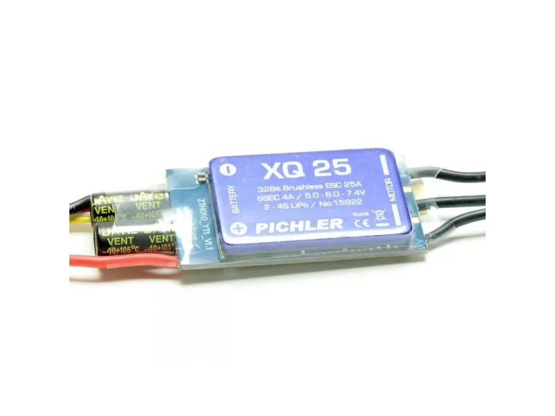 Pichler Modellbau XQ+ 25 modelfly børsteløs flygeregulator utholdenhet (maks.) 35 A