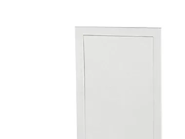 Inspektionslem IPP plast paint-ready 200x300 mm, hvid