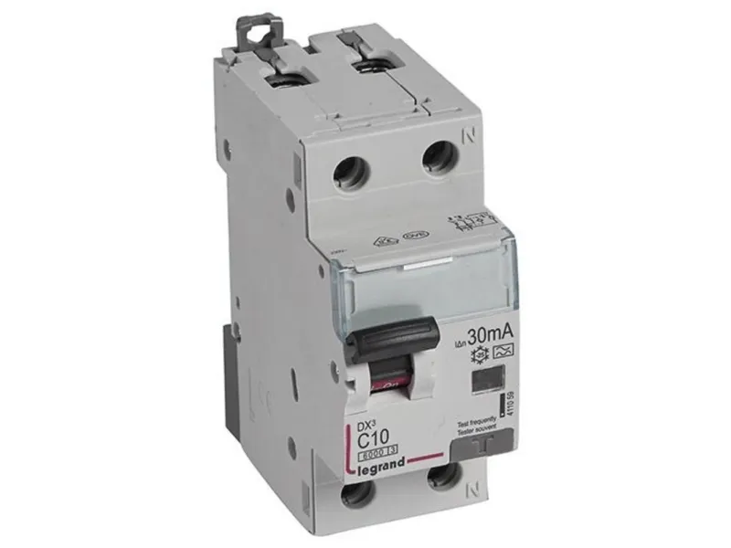 Kombiafbryder DX3 Automatsikr/HPFI C 10A 30mA 1P+N 6/6kA type A