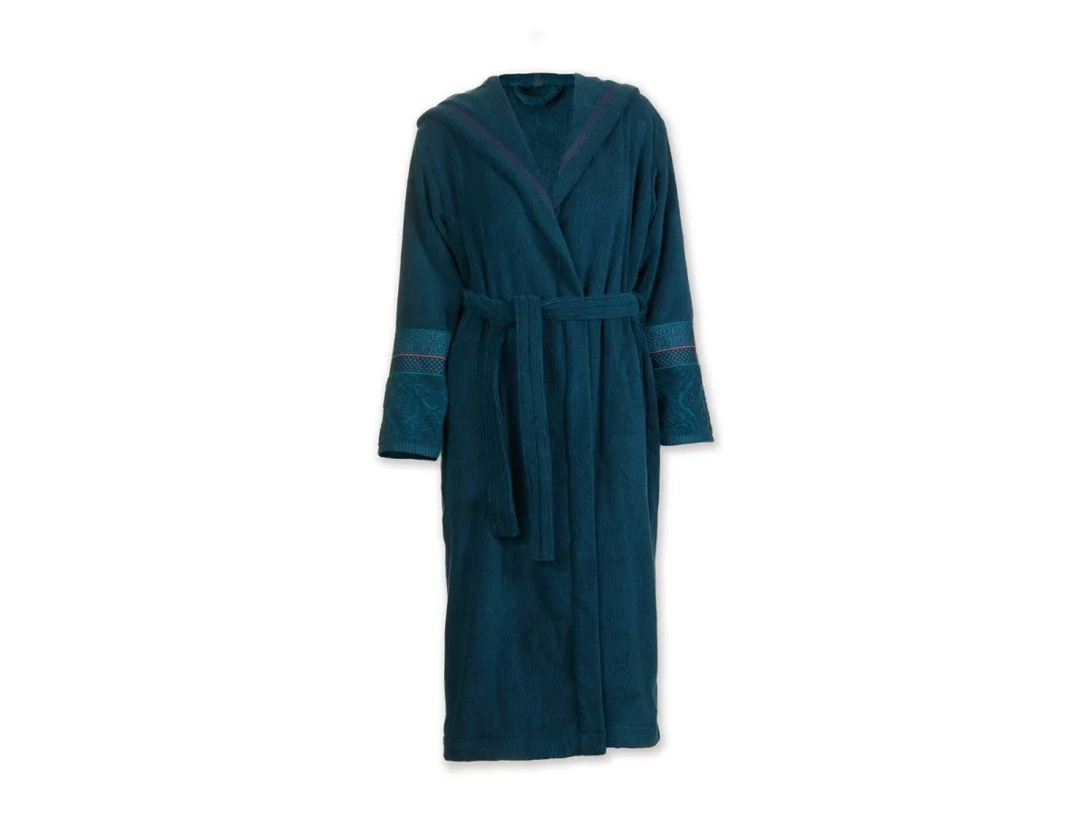PIP Studio Soft Zellige Bathrobe Dark Blue XS