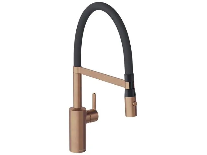 Damixa Silhouet Pro køkkenarmatur 223mm flex tud bør kobber