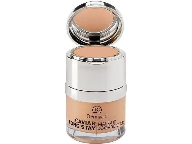 Dermacol Caviar Long Stay Make-up & Corrector ansiktsfoundation 1 blek 30ml