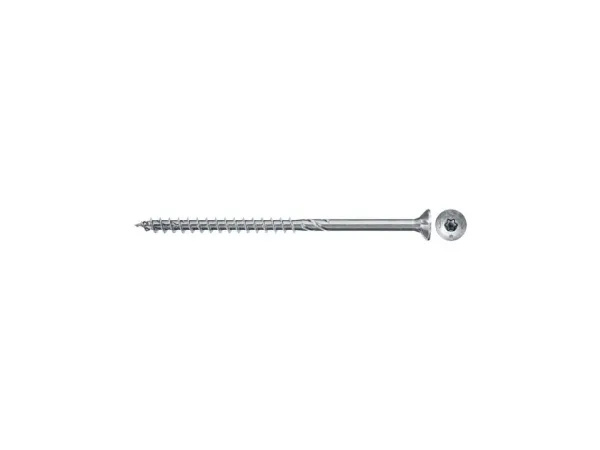 Fischer 670084, Skru, Metall, Tre, Generell nytte, Full tråd, Flathode
