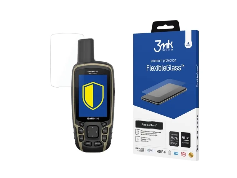 Etui til navigasjon 3MK Garmin GPSMap 65 - 3mk FlexibleGlass™