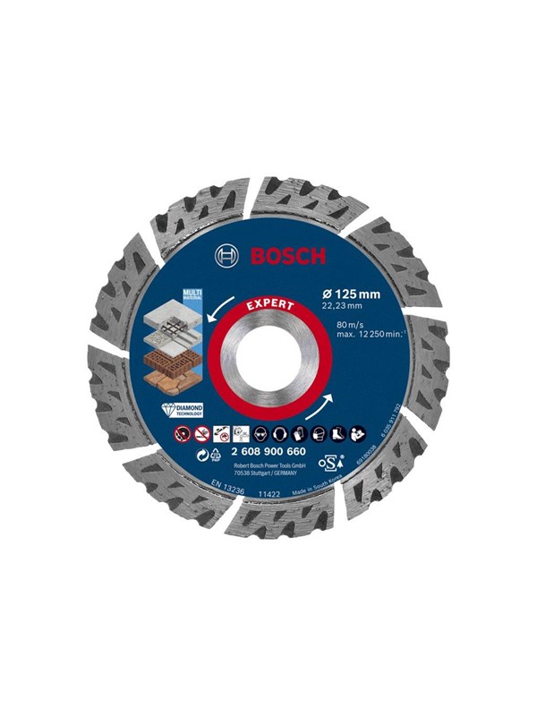 Bosch DIAMANTSKÃ-RESKIVE MULTI 125MM