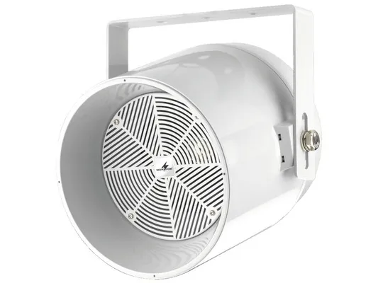 Monacor EDL250WS, Koblet med ledninger (ikke trådløs), 30 W, 125 - 15000 Hz, Hvit