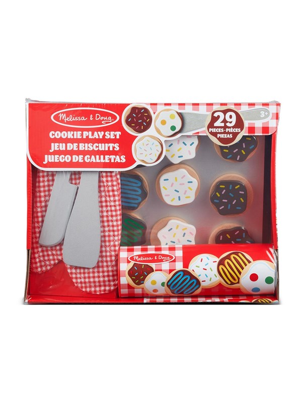 Melissa & Doug Wooden Food Playset Slice and Bake Cookies