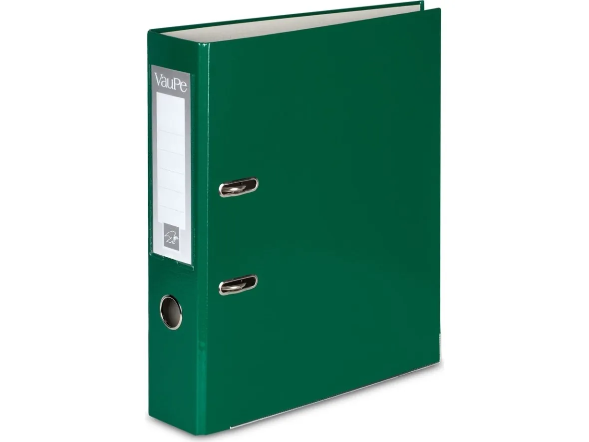 Oppbevaringsmappe VauPe FCK spak A4 75 mm grønn (5904287061066)