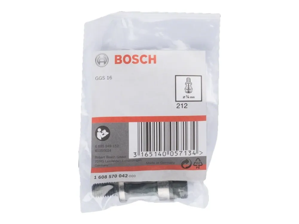 Bosch - Collet with clamping nut - 6.35 mm