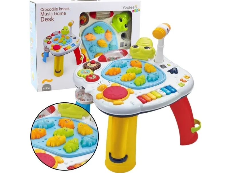 Lean Toys Interaktiv krokodille utdanningsbord