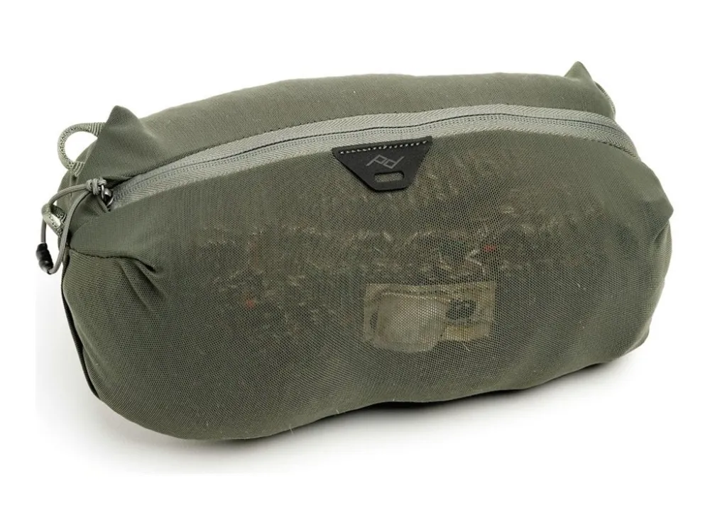 Peak Design Ultralight - Organizing bag - XS - 180gsm ultralight Powernet nylon stretch mesh - grågrønn