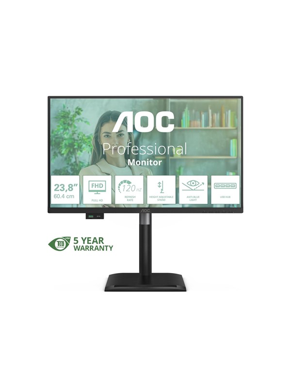 24" AOC 24P4U - LED monitor - Full HD (1080p) - 24"