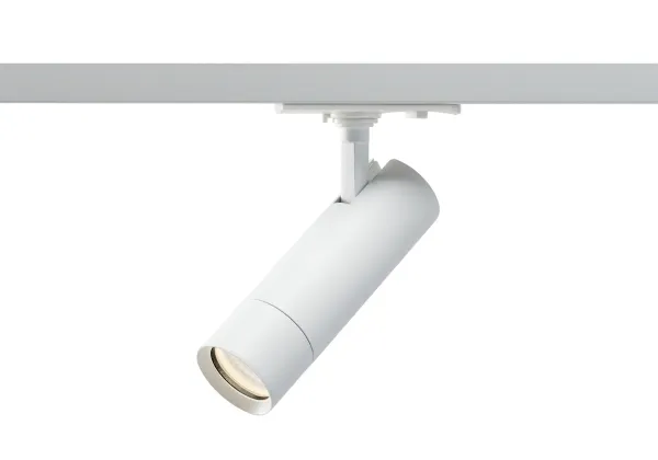 Optic Track XXS 1-faset 36° Hvid, 2700K/3000K, 5,4W, 380-390lm, Ra90, Vipbar 90°, Roterbar 350°, IP20. Fasedæmper 1-faset