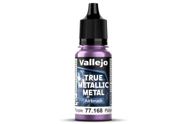 Vallejo 77.168 True Metallic Metal - Airbrush - Amethyst Purple 18 ml