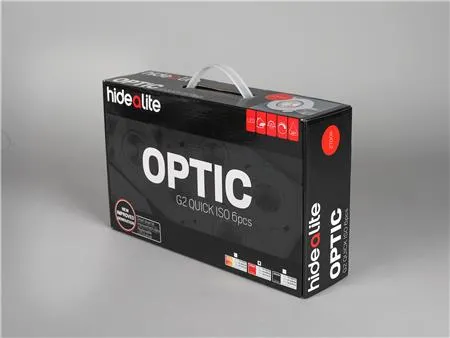 Optic G2 Quick ISO 230V 6-stk. pakke Hvid 2700K, 470 lm, Ra>6, 3 SDCM, 6 W, IP 44. Inkl. fasedæmpbar driver. Inde/Ude