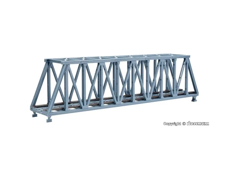 Vollmer 47801 N Stålbro 1-sporet Universal (L x B x H) 225 x 38 x 61 mm