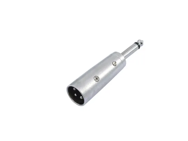 Omnitronic 30226450, 3-pin XLR, 6.3 mm, Sølv
