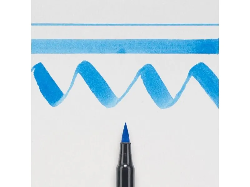 Sakura Koi Coloring Brush Pen Aqua Blue
