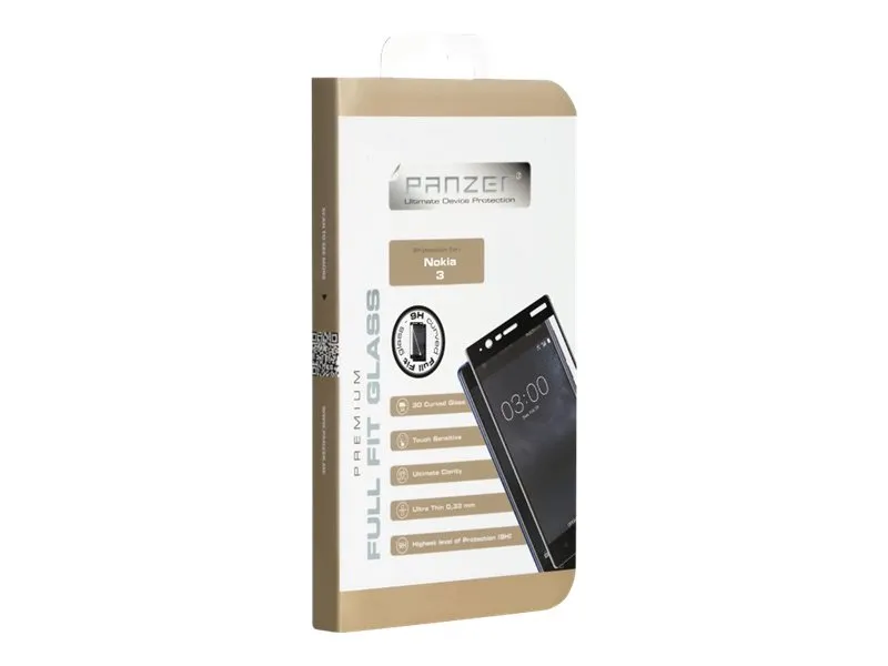 Premium Full-Fit - Skjermbeskytter - for Nokia 3