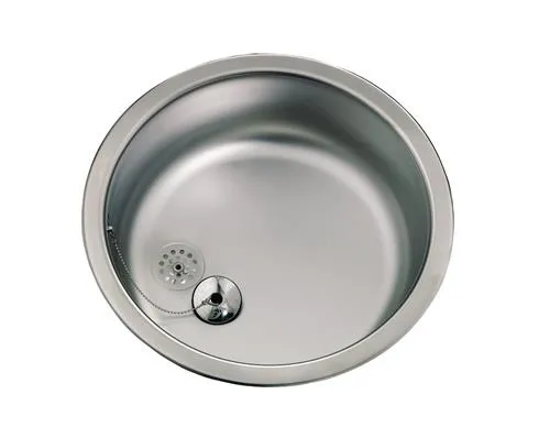 Stålvask Advance ø38cm rustfritt stål