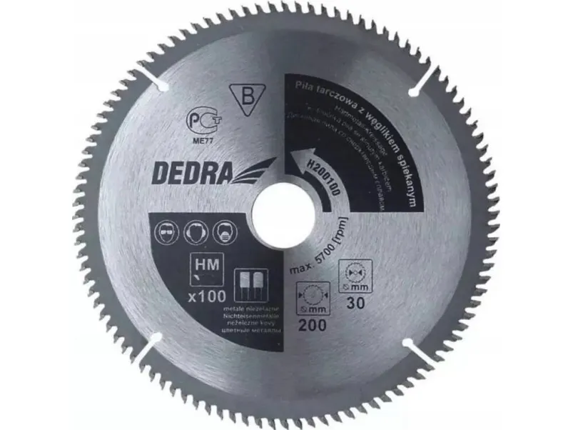 Dedra Sirkelsag for tre 120z, diameter 500x30mm