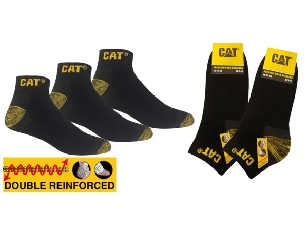 NORMANN work socks for men short cat 39/42 3PR