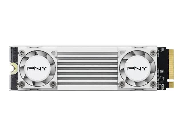 PNY CS3150 - SSD - kryptert - 2 TB - intern - M.2 2280 - PCI Express 5.0 x4 (NVMe) - TCG Opal Encryption 2.0 - integrert kjøle