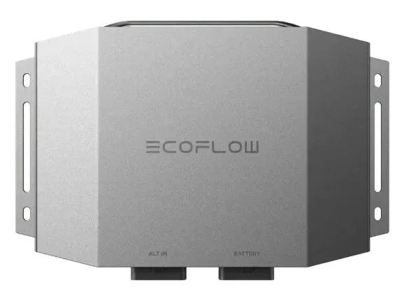 EcoFlow Alternator Charger 600, Power station charging module, Grå, XT150, 2,4 GHz, IP4X, Revers polaritet, Overbelastning, Kortslutning, Over-spenning (volt), Under voltage
