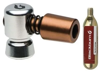 Blackburn håndpumpe BLACKBURN WAYSIDE CO2 + 1x gasspatron 16 g sølv - BBN-7063322