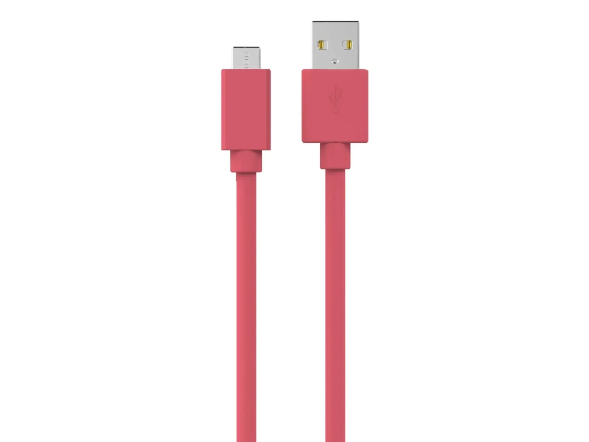 Sinox USB C til USB A-kabel. 1 m, Rosa, 1 m, USB C, USB A, USB 2.0, 0,48 Gbit/sek, Rosa