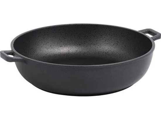 De Buyer wokpanne støpejern 20cm