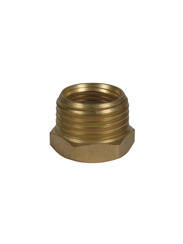 Einhell reduksjonsventil til trykkluft med nippel utv. 1/2" - innv. 1/2" gjenger