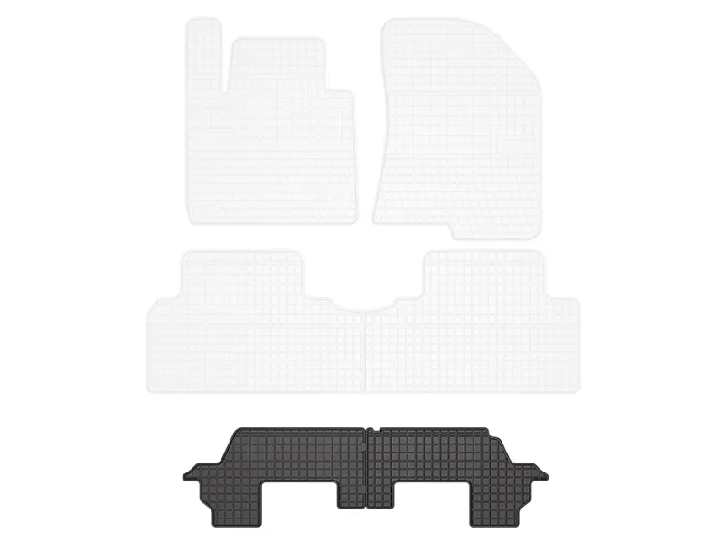 Gummimåtter Kia Carens IV minivan, 2013-2019