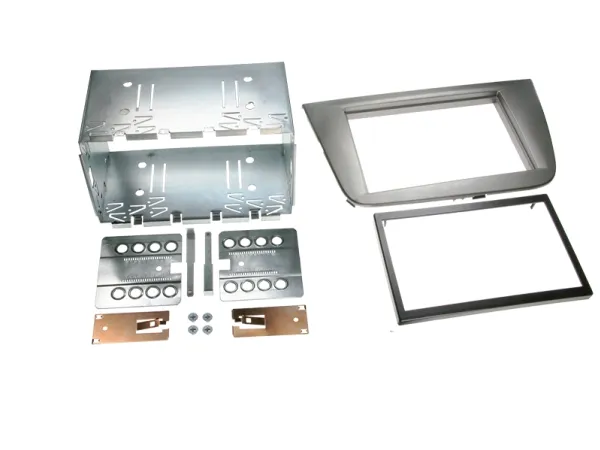 2-DIN kit Toledo/Altea 05-> antrazitbeige