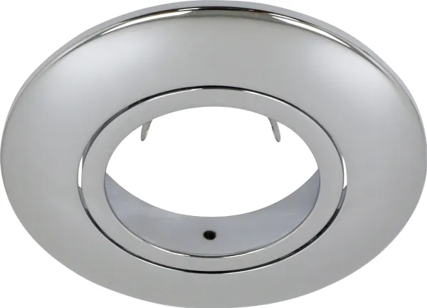NORDTRONIC GU10 G2 front til Quick/Uni Install G2 & Uni Install Dimmer, krom/rund