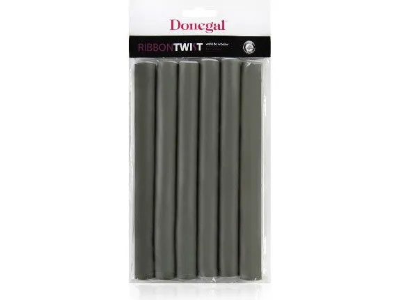 Donegal Hårruller Ribbon Twist 1,8/18cm (5005) 1 pakke - 6 stk.