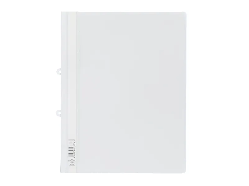 Durable 2580-02, Gjennomsiktig, Hvit, PVC, A4