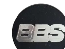 BBS centerkapsel ø76,5 sølv/sort