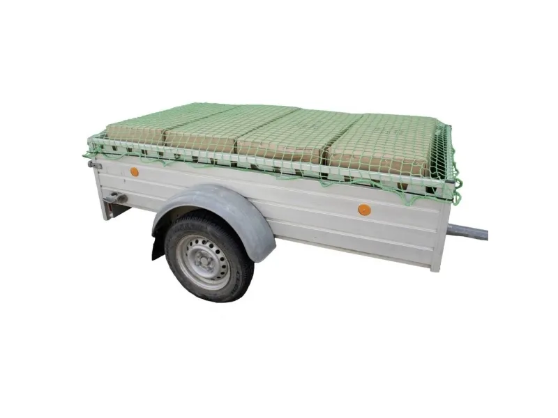 HP tilhengernett 25168 (L x B) 3,5 m x 2,5 m med gummistrammere