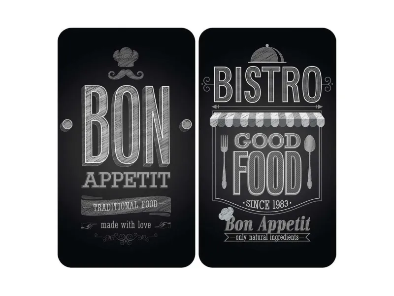 WENKO Bon Appetit, Rektangulær, Glass, Plast, Flerfarget, Brødvarer, Frukt & grønsaker, Bilde, 300 mm