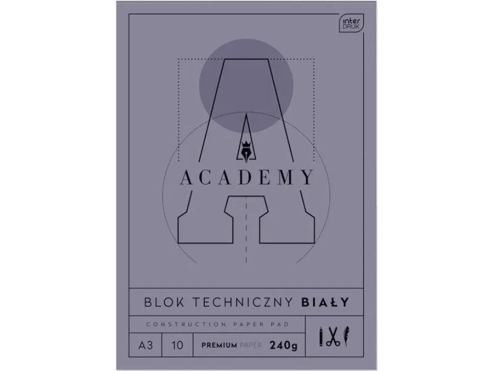 Teknisk blokk A3/10K Academy (10 stk.)