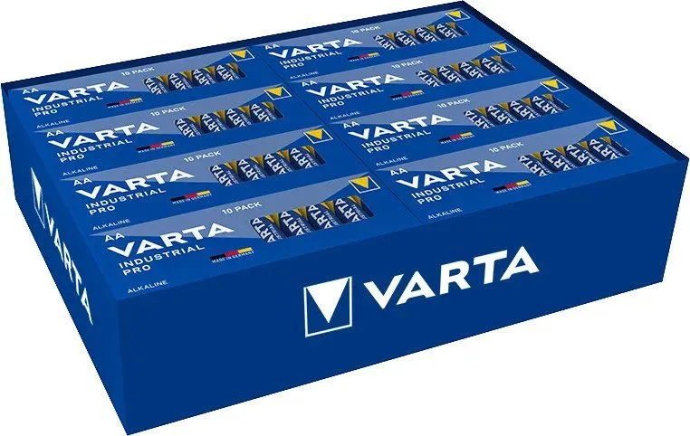 Varta Industrial Pro, Engangsbatteri, AA, Alkalinsk, 1,5 V, 400 stykker