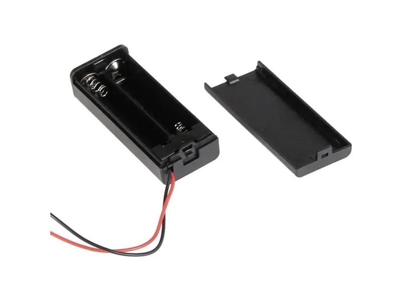 Joy-it COM-BF2xAAA batteriholder 2x R03 (AAA) (L x B x H) 53 x 25 x 13 mm