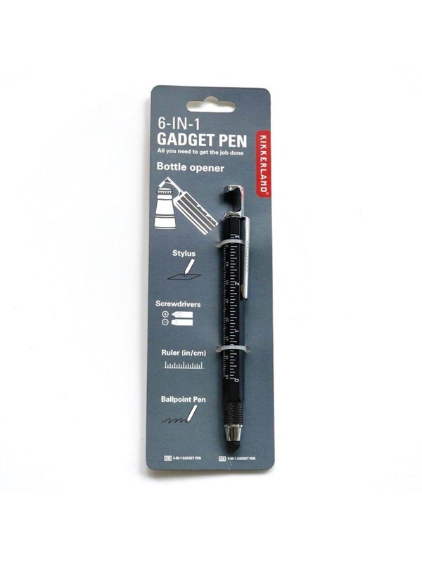 Kikkerland - 7-in-1 Gadget Pen (4435-A) Assorted