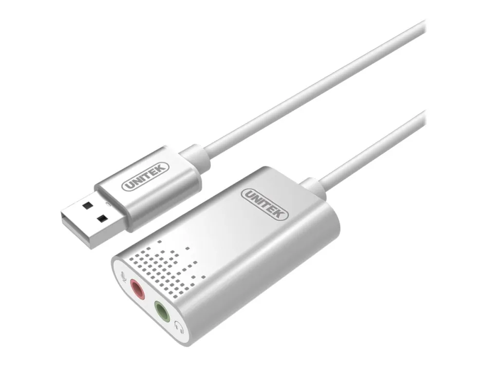 Unitek Y-247A - Lydkort - 16-bit - 48 kHz - stereo - USB 2.0