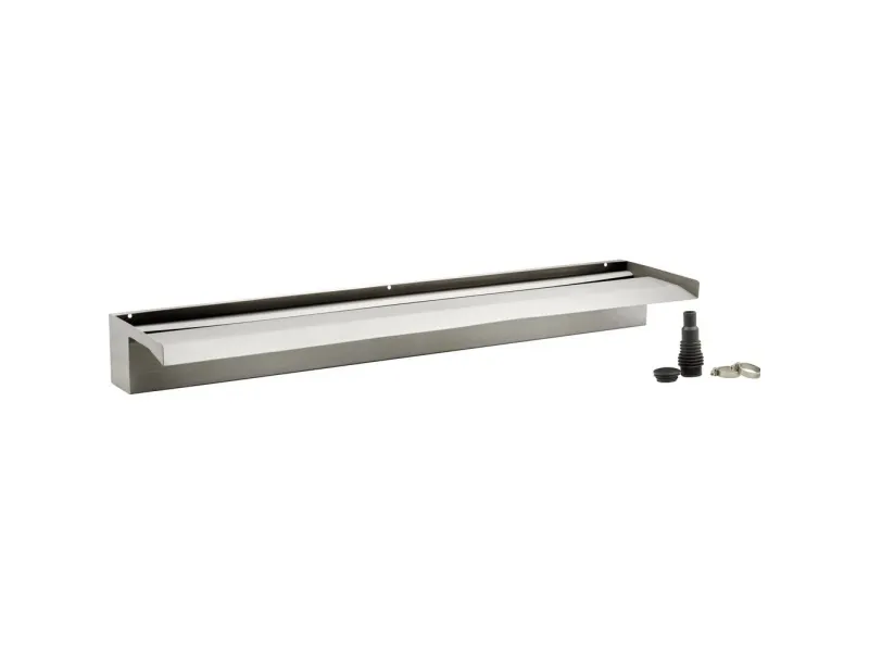 Oase 70773 Waterfall XL 90 fossefall i rustfritt stål (L x B x H) 200 x 900 x 100 mm 1 stk