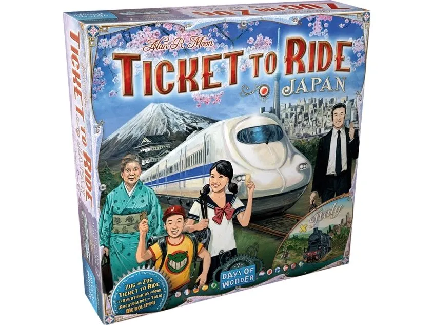 Ticket to Ride-kortsamling #7 Japan & Italia